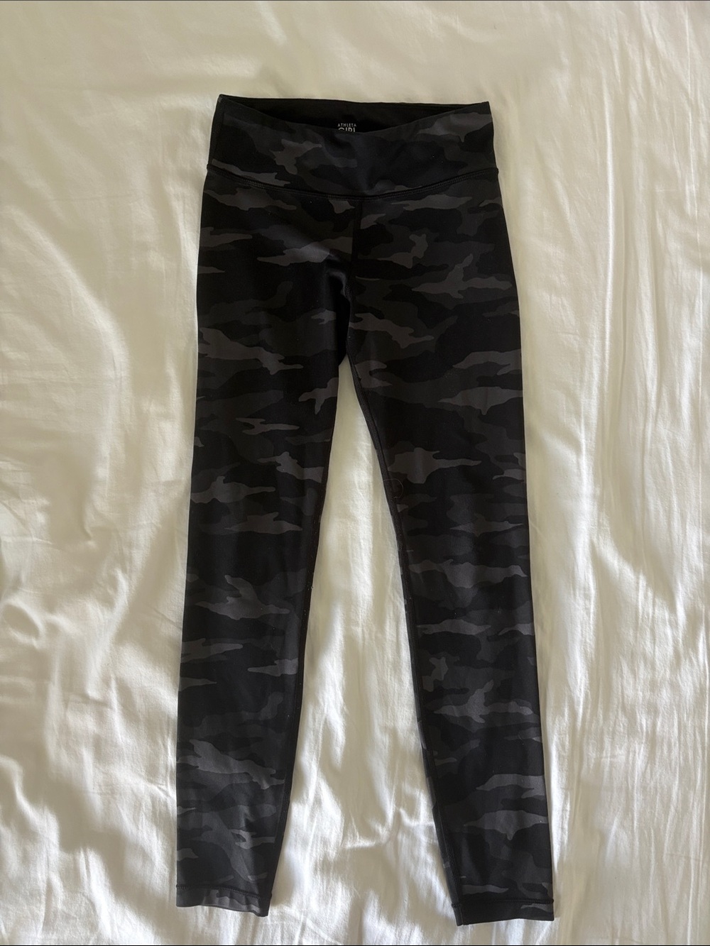 Athleta Girl Black Printed Chit Chat Tight